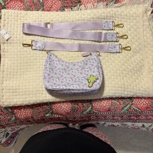 StoneyCloverLane floral small shoulder or crossbody bag